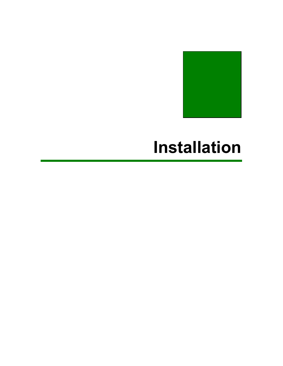 3 installation, Installation | Maple Systems PC419C User Manual | Page 31 / 133