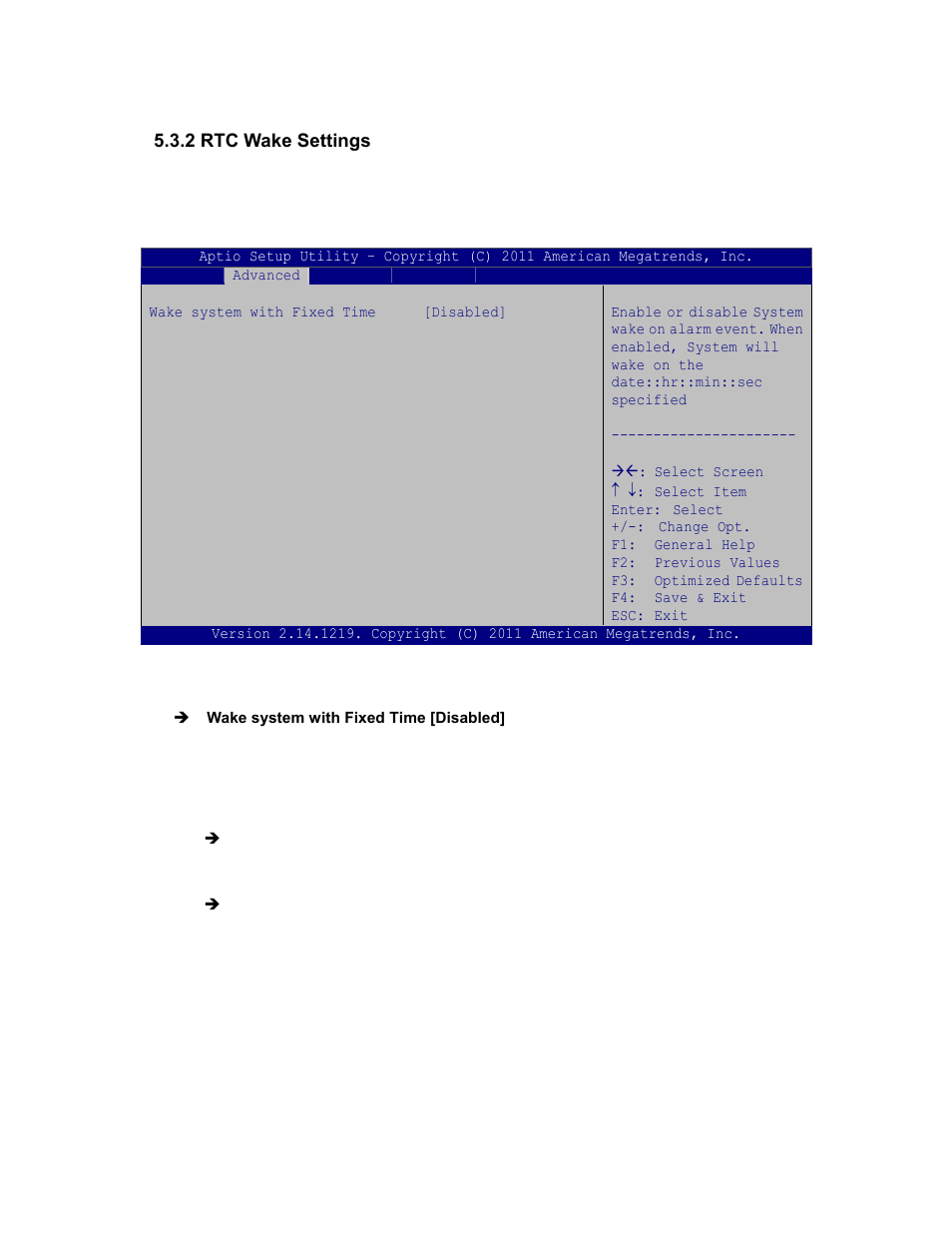 2 rtc wake settings | Maple Systems PC419C User Manual | Page 80 / 133