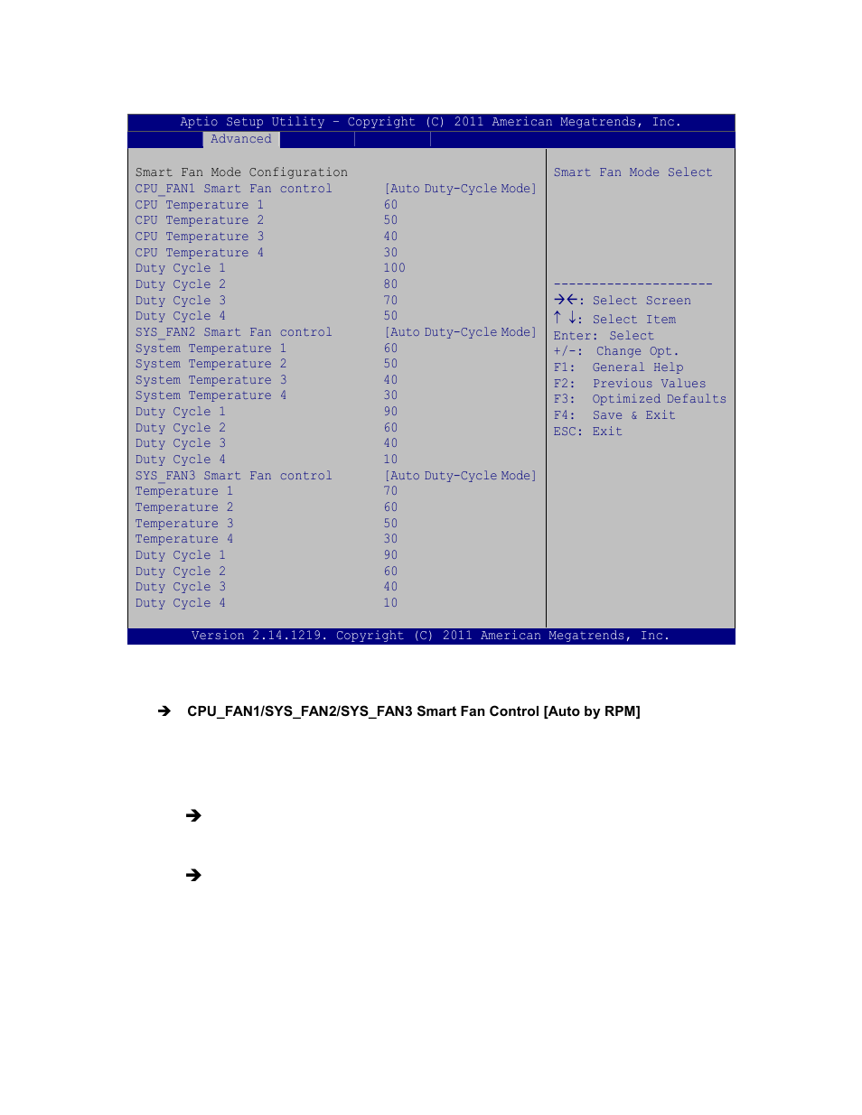 Bios menu 11 ) | Maple Systems PC419C User Manual | Page 92 / 133