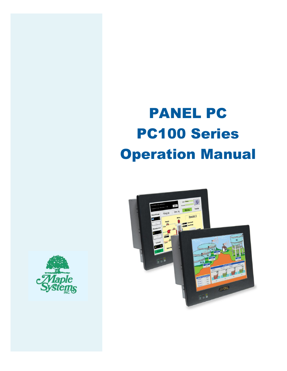 Maple Systems PC110CF User Manual | 22 pages