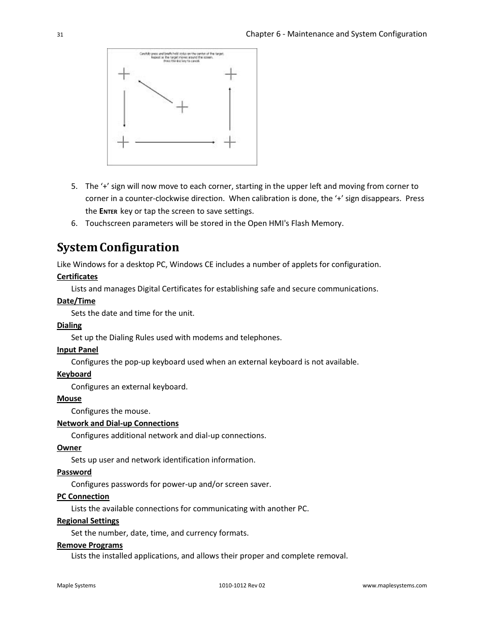 System configuration | Maple Systems OMI5100A-CE User Manual | Page 35 / 38
