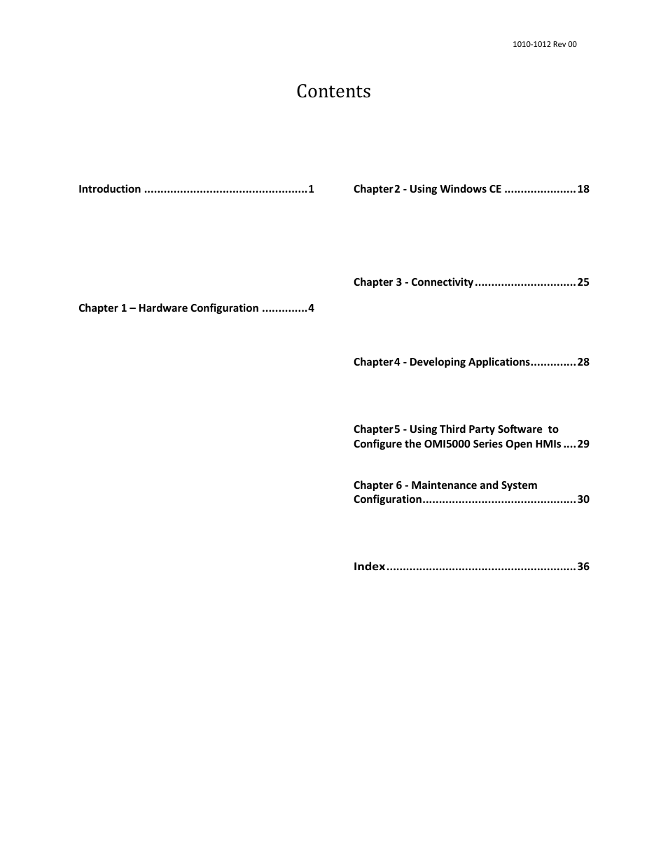 Maple Systems Windows CE Embedded 6.0 Professional Edition User Manual | Page 3 / 40