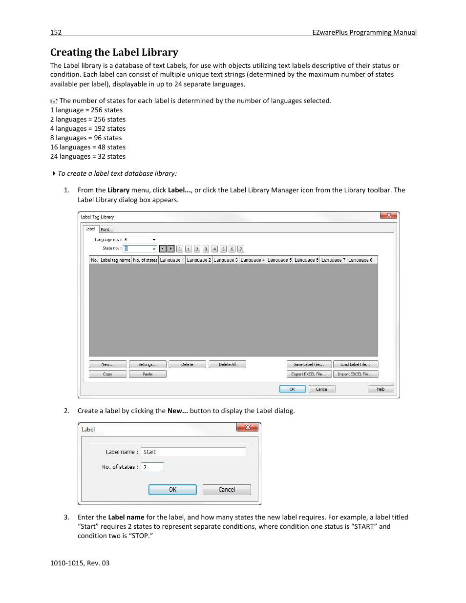 Creating the label library | Maple Systems 5000HD Series User Manual | Page 158 / 264