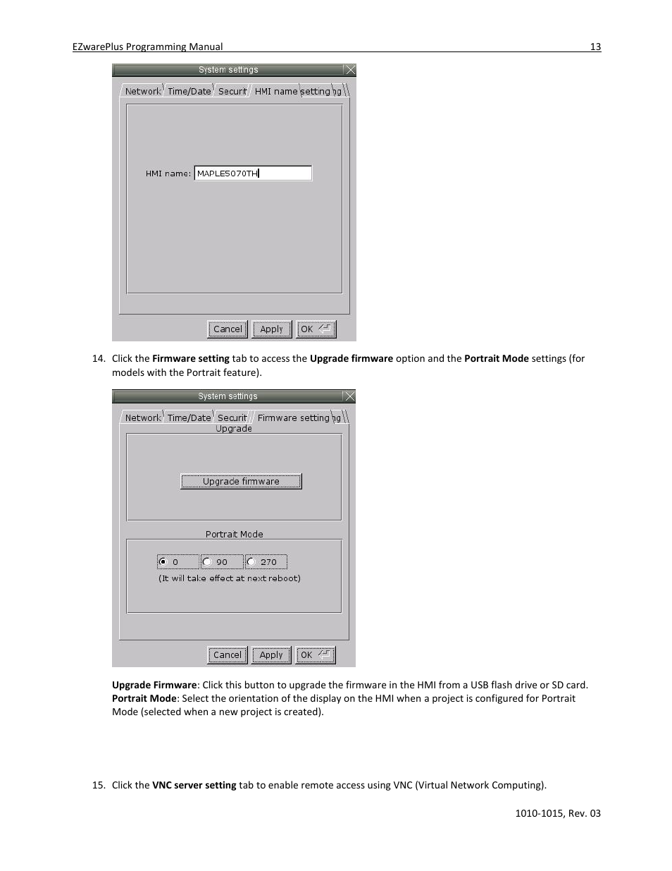 Maple Systems 5000HD Series User Manual | Page 19 / 264
