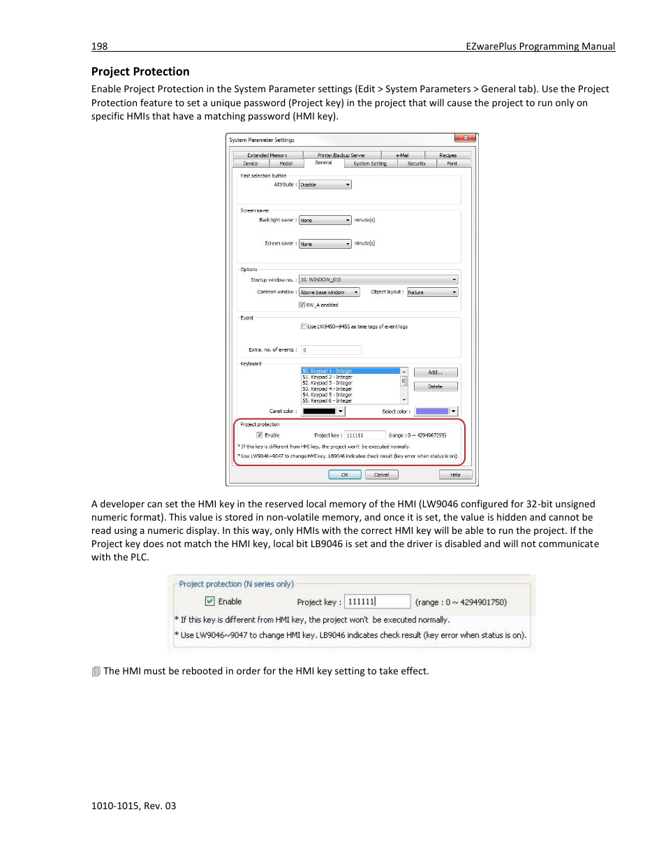 Disable upload function | Maple Systems 5000HD Series User Manual | Page 204 / 264