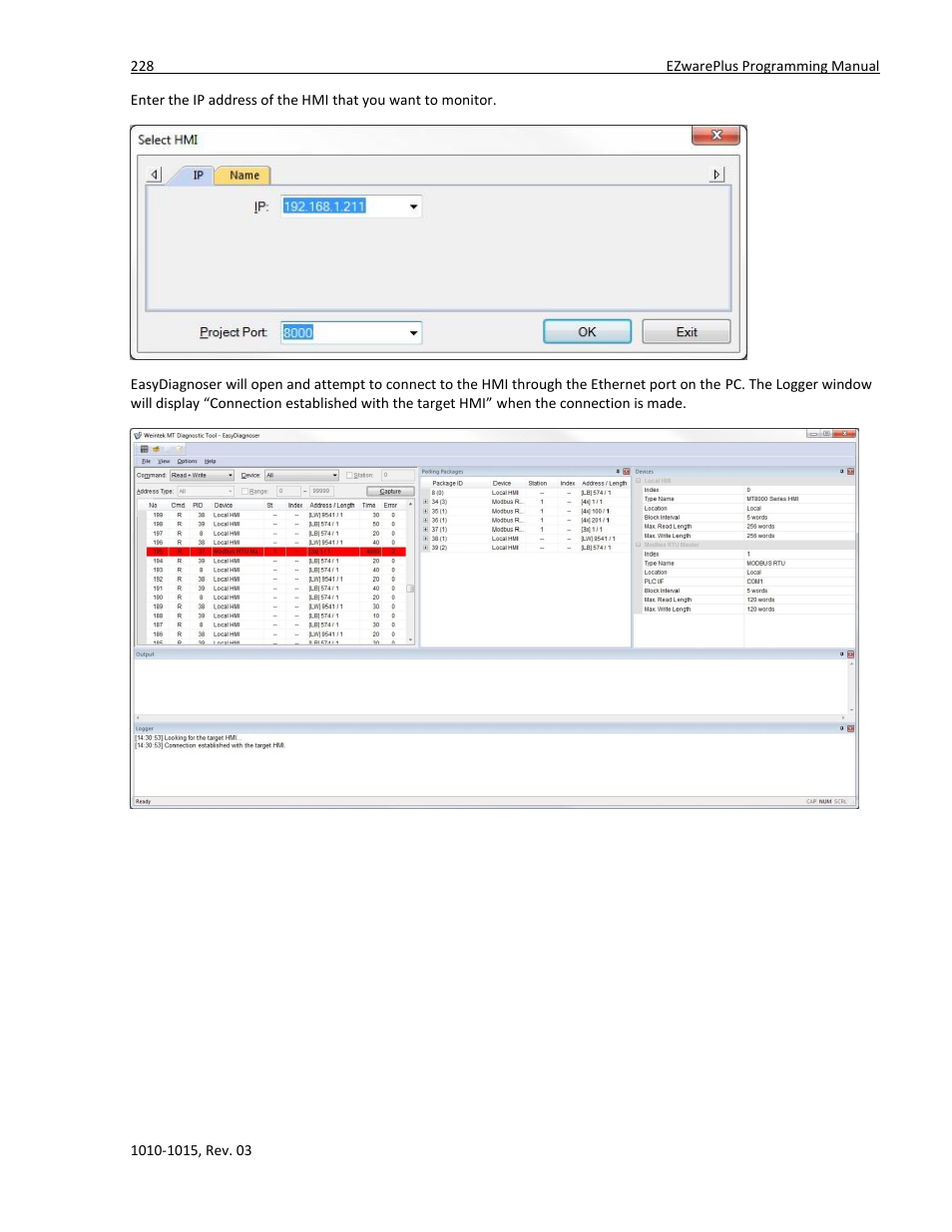 Maple Systems 5000HD Series User Manual | Page 234 / 264