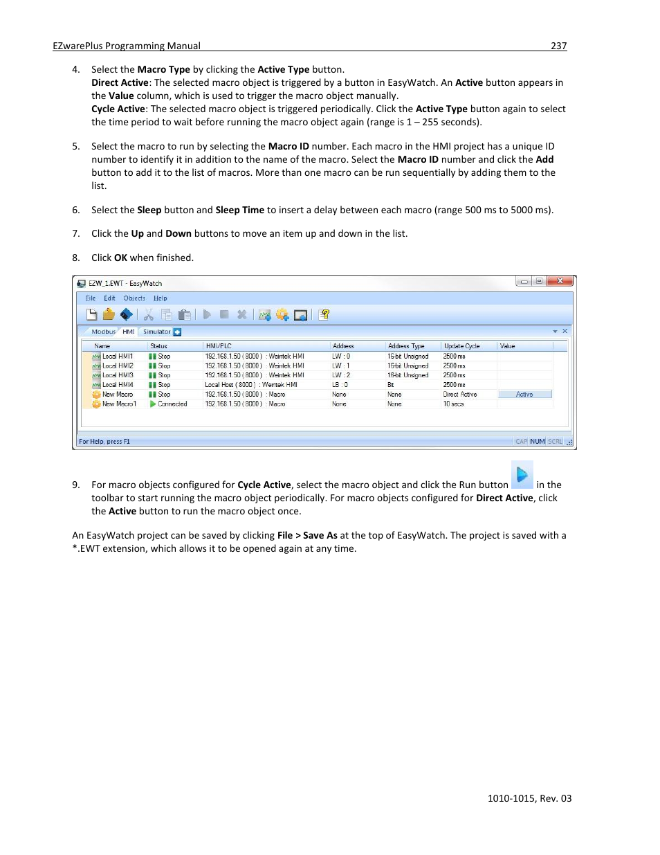 Maple Systems 5000HD Series User Manual | Page 243 / 264