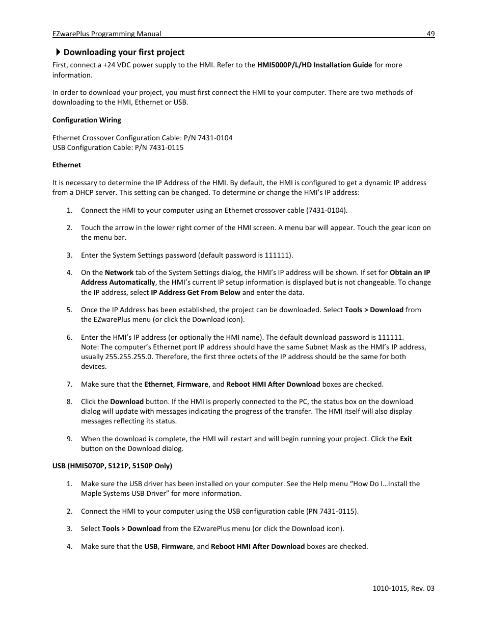 Maple Systems 5000HD Series User Manual | Page 55 / 264