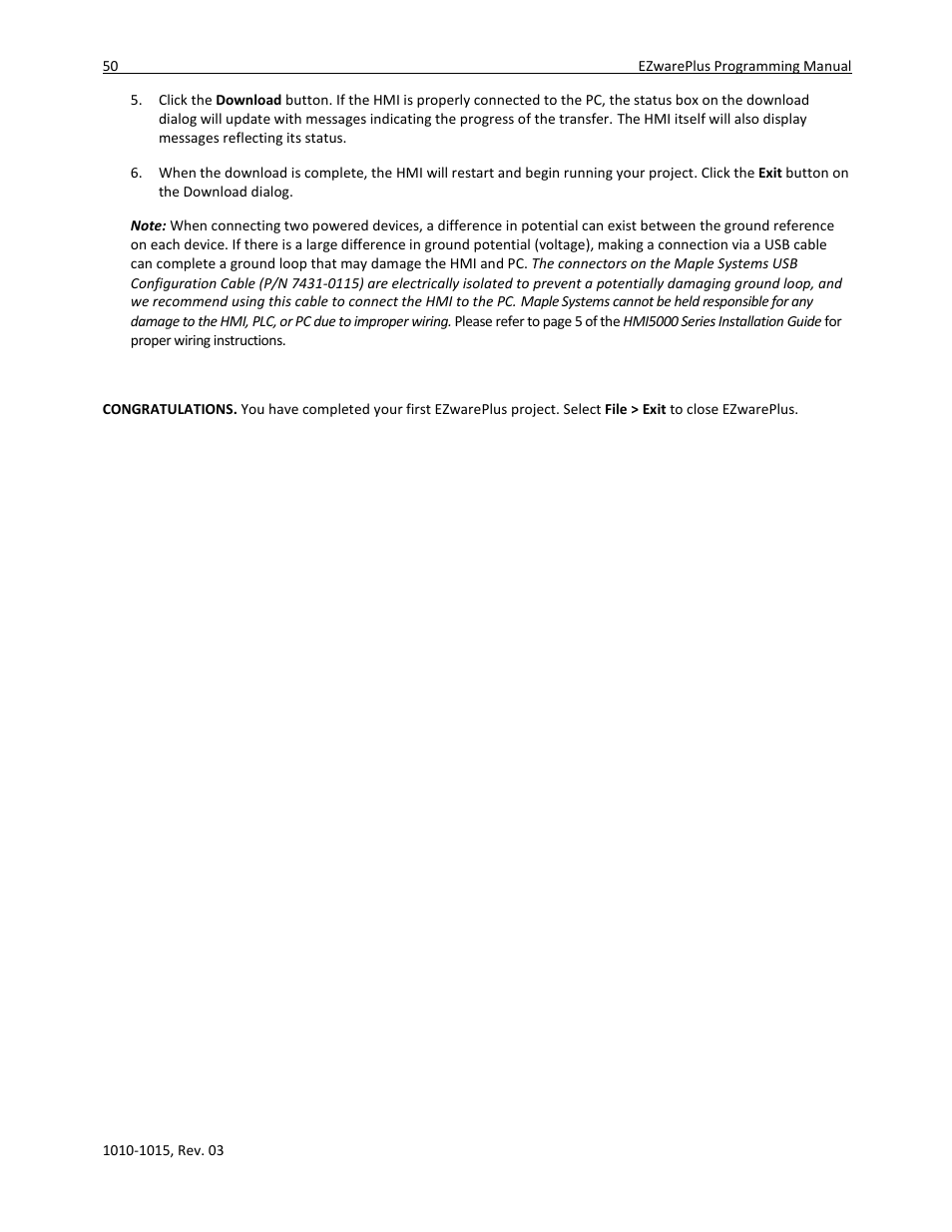 Maple Systems 5000HD Series User Manual | Page 56 / 264