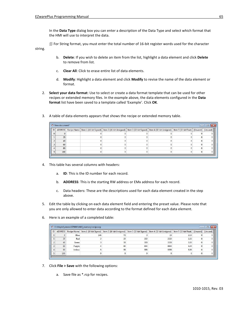 Maple Systems 5000HD Series User Manual | Page 71 / 264