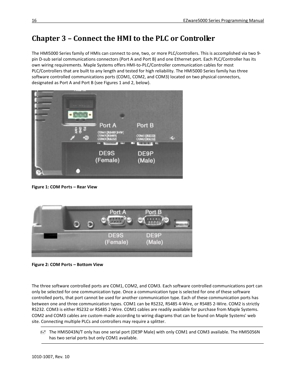 Maple Systems HMI5000 Series User Manual | Page 22 / 202