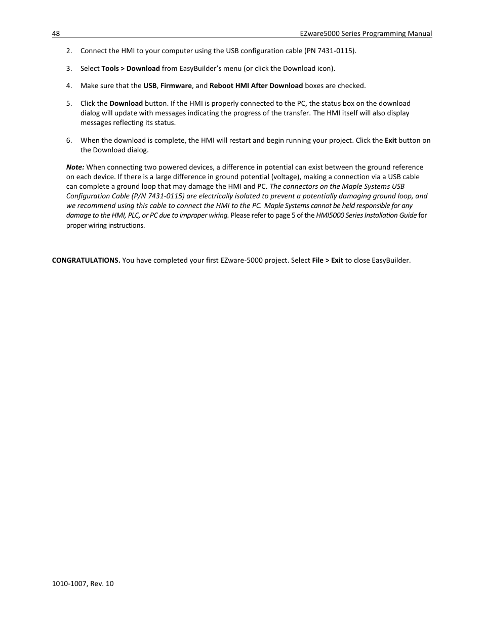 Maple Systems HMI5000 Series User Manual | Page 54 / 202