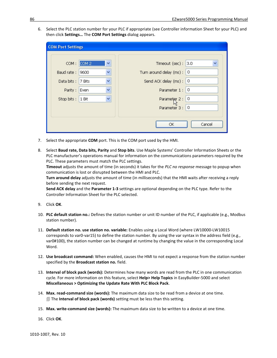 Maple Systems HMI5000 Series User Manual | Page 92 / 202