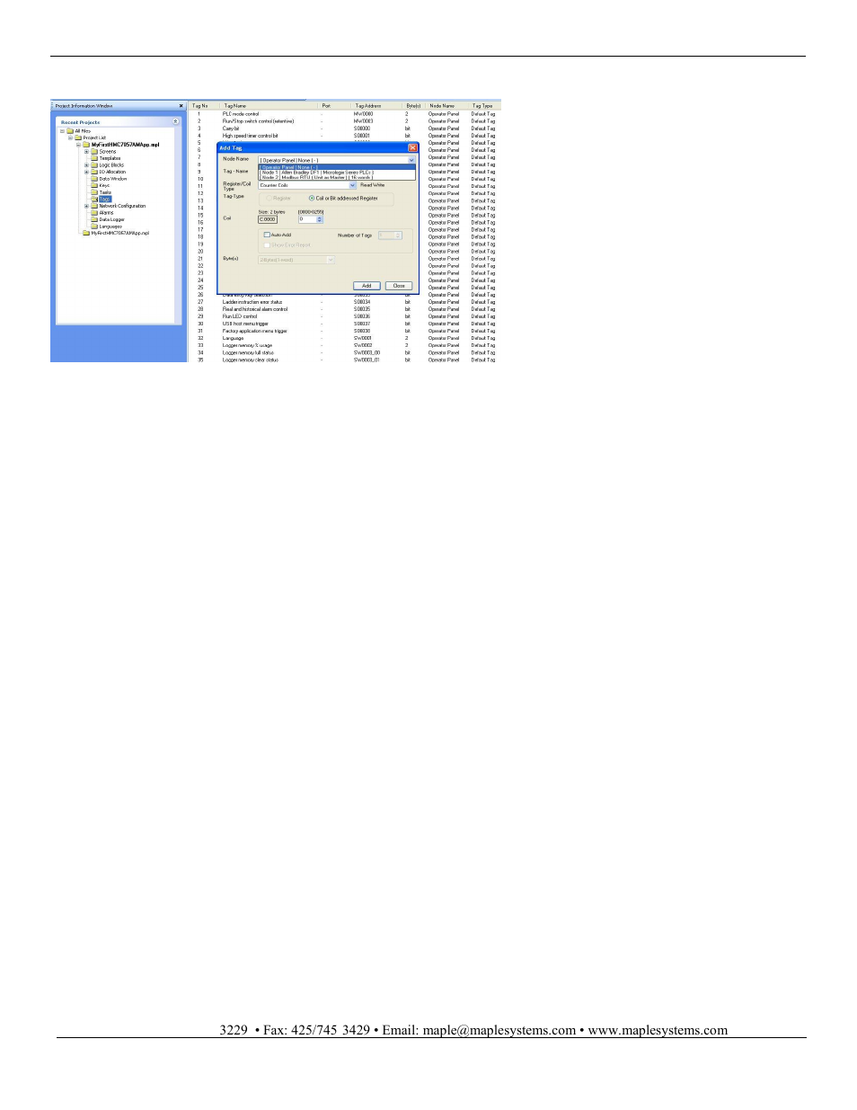 Maple Systems HMC7000 Series User Manual | Page 20 / 27
