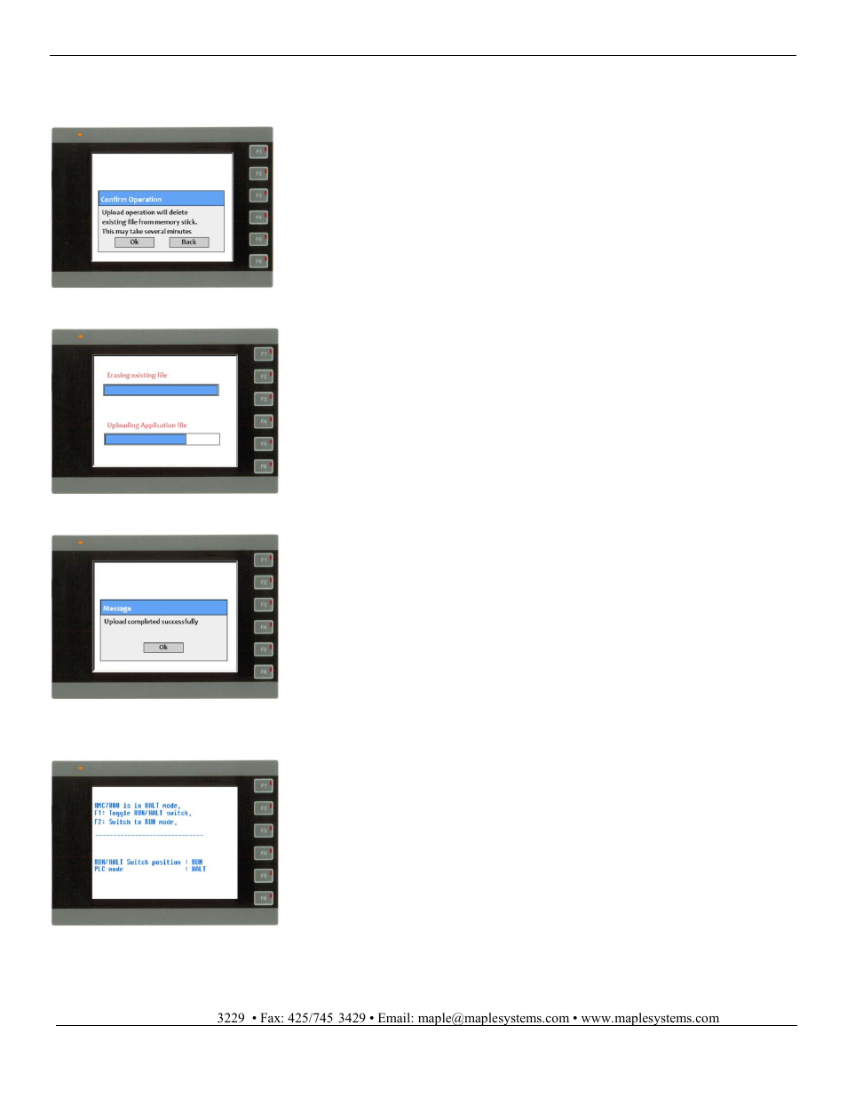 Maple Systems HMC7000 Series User Manual | Page 24 / 27
