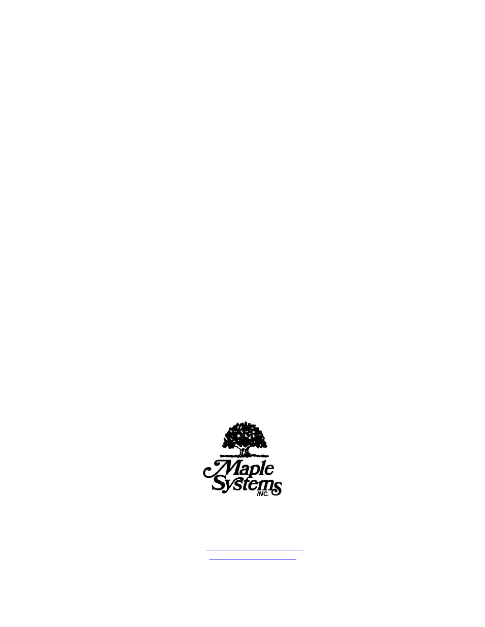 Maple Systems HMC7000 Series User Manual | Page 27 / 27