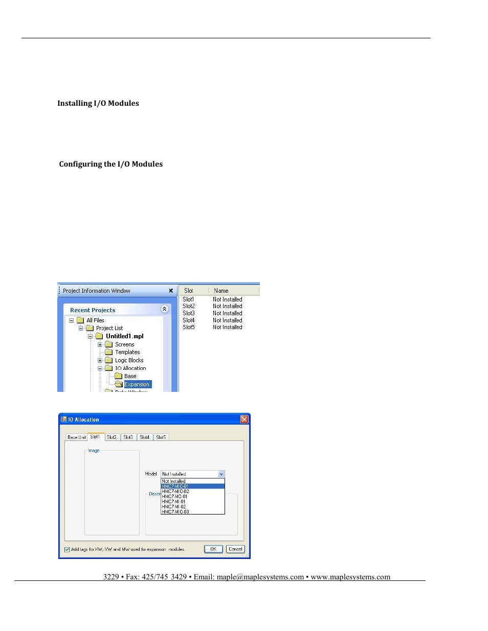 Maple Systems HMC7000 Series User Manual | Page 75 / 82