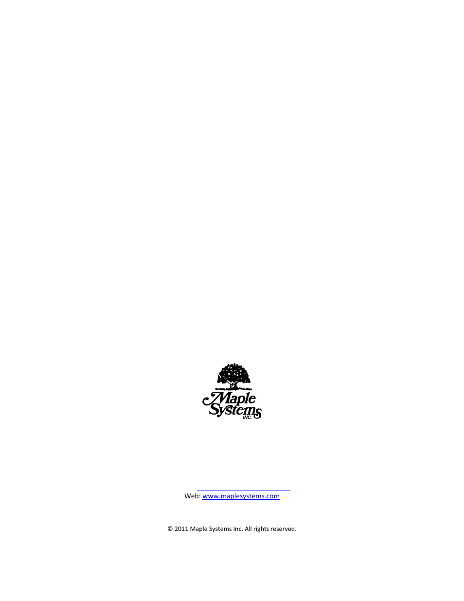 Maple Systems HMC7000 Series User Manual | Page 82 / 82