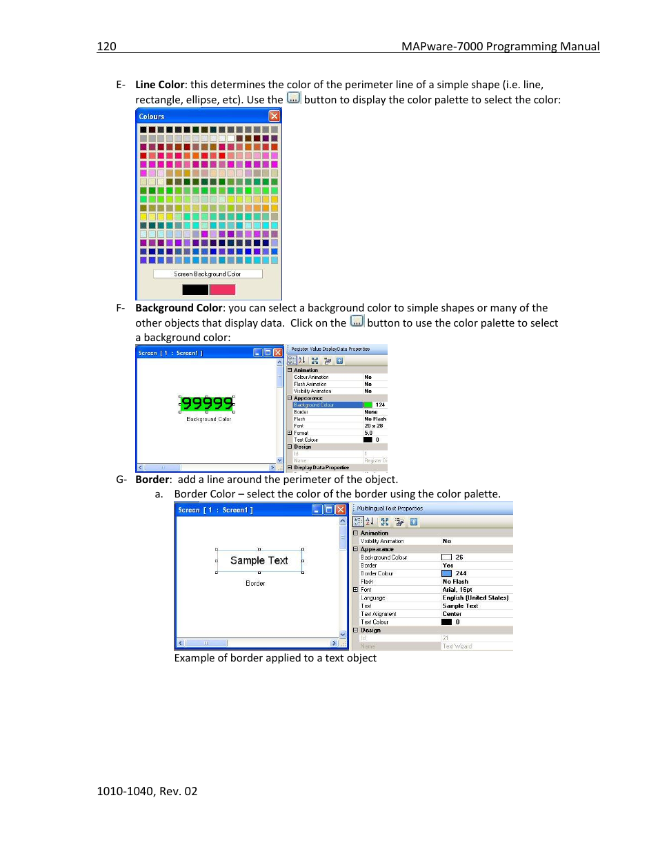 Maple Systems MAPware-7000 User Manual | Page 120 / 336