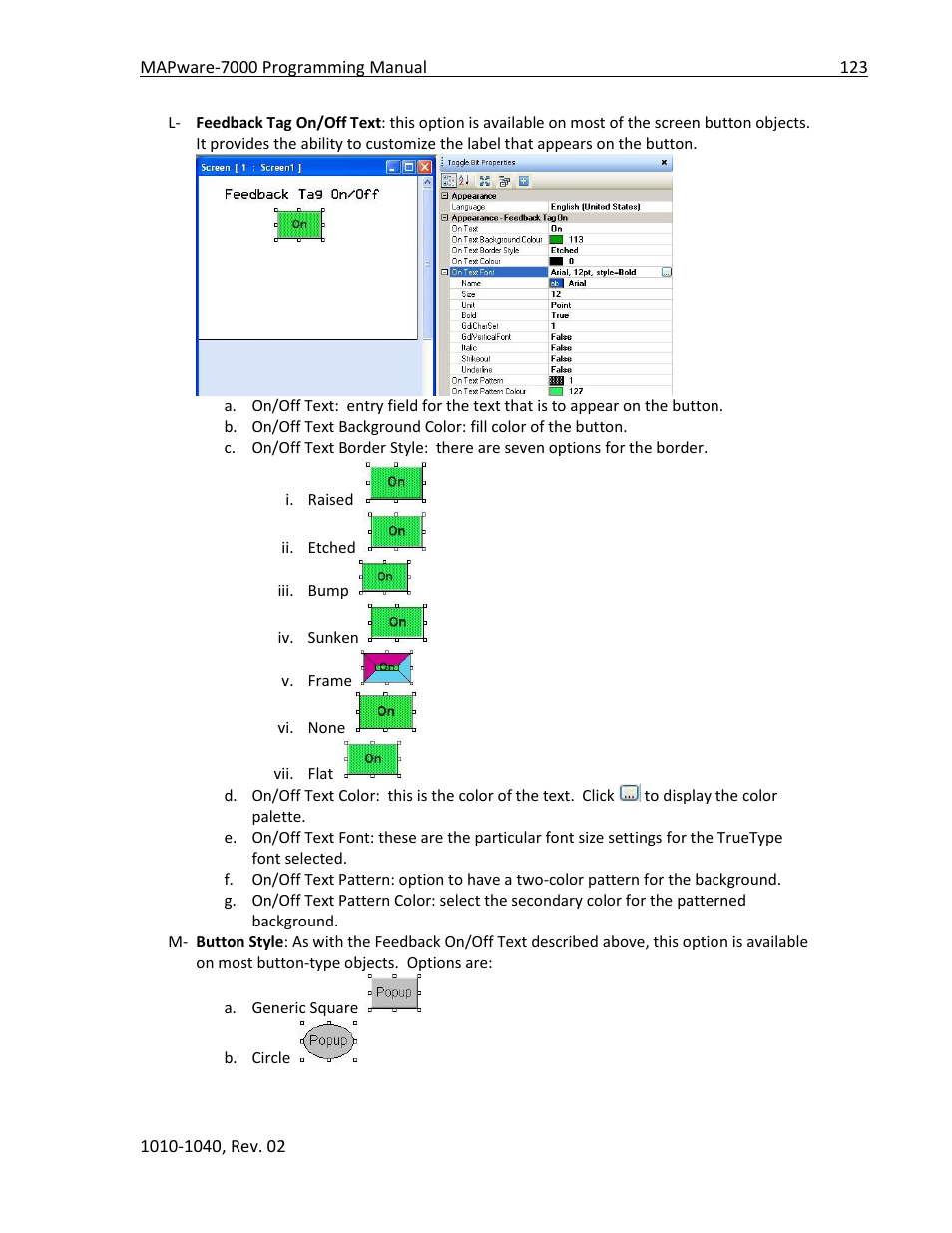 Maple Systems MAPware-7000 User Manual | Page 123 / 336
