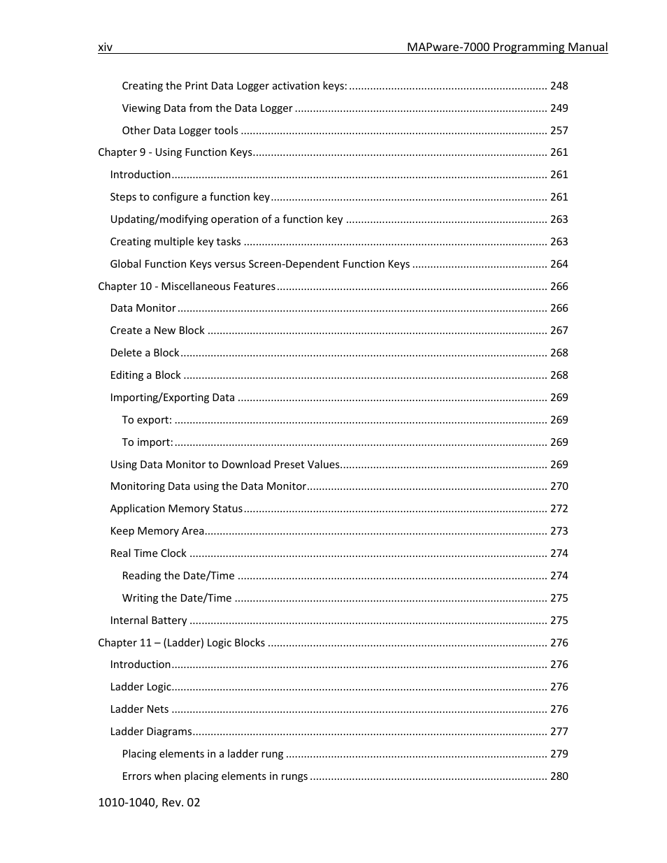 Maple Systems MAPware-7000 User Manual | Page 14 / 336