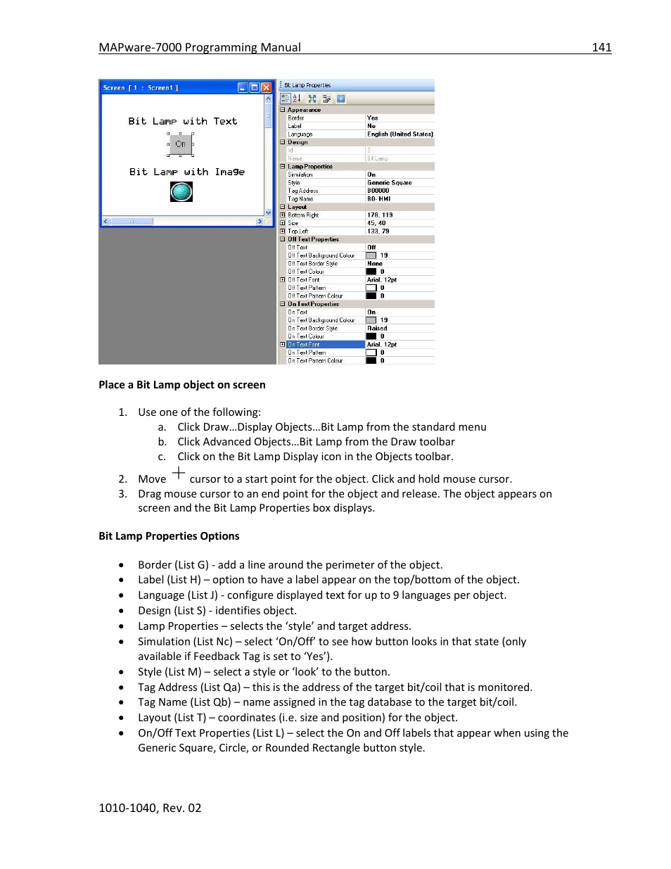 Maple Systems MAPware-7000 User Manual | Page 141 / 336