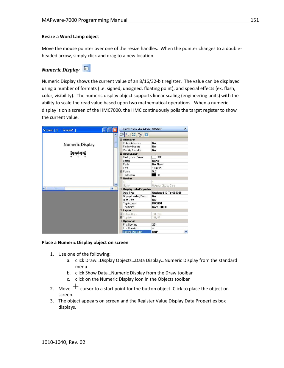 Maple Systems MAPware-7000 User Manual | Page 151 / 336