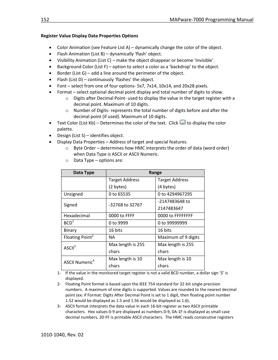 Maple Systems MAPware-7000 User Manual | Page 152 / 336