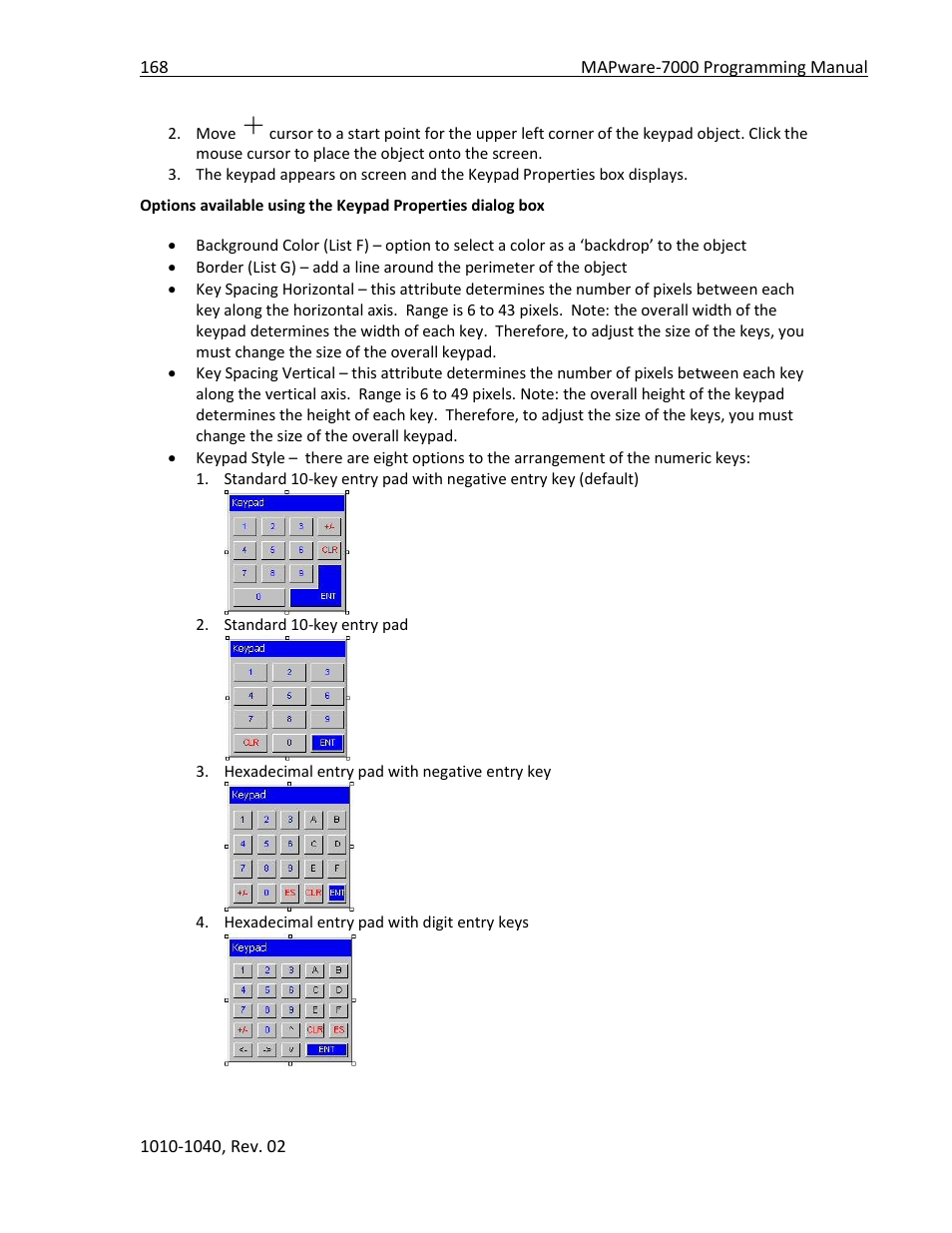 Maple Systems MAPware-7000 User Manual | Page 168 / 336