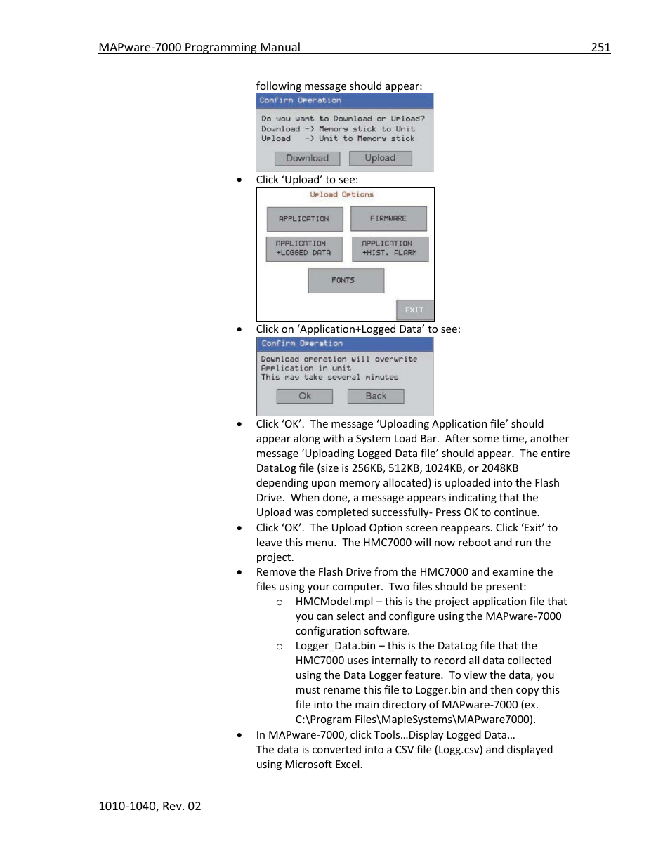 Maple Systems MAPware-7000 User Manual | Page 251 / 336