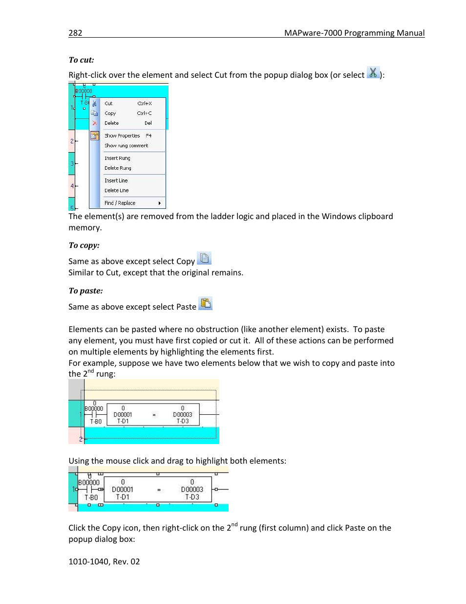 Maple Systems MAPware-7000 User Manual | Page 282 / 336
