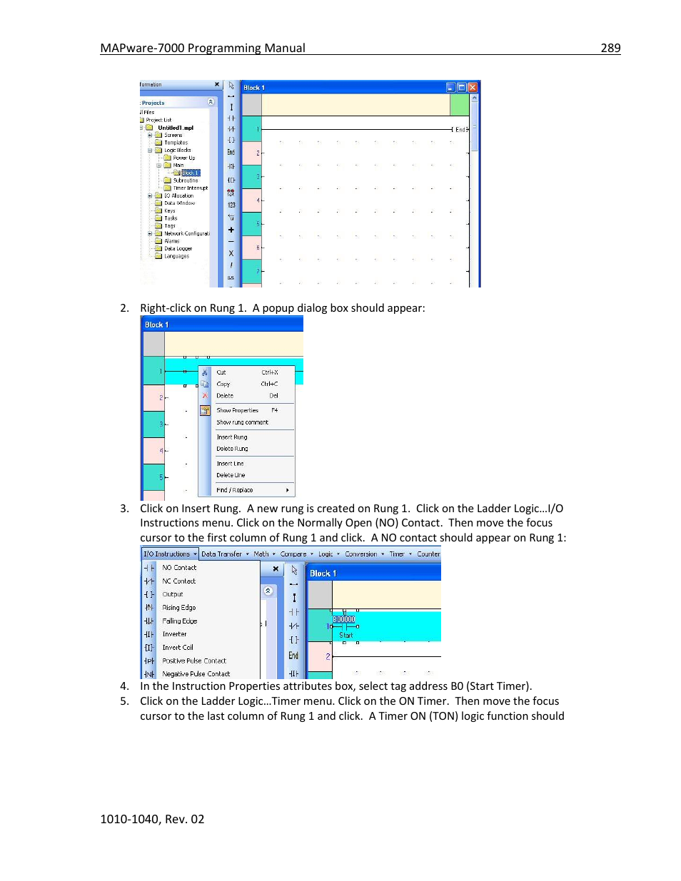 Maple Systems MAPware-7000 User Manual | Page 289 / 336