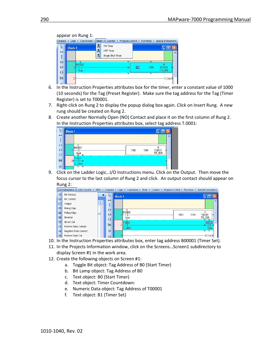 Maple Systems MAPware-7000 User Manual | Page 290 / 336