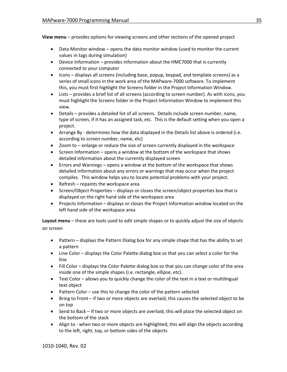 Maple Systems MAPware-7000 User Manual | Page 35 / 336