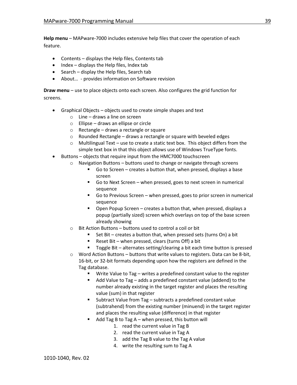 Maple Systems MAPware-7000 User Manual | Page 39 / 336