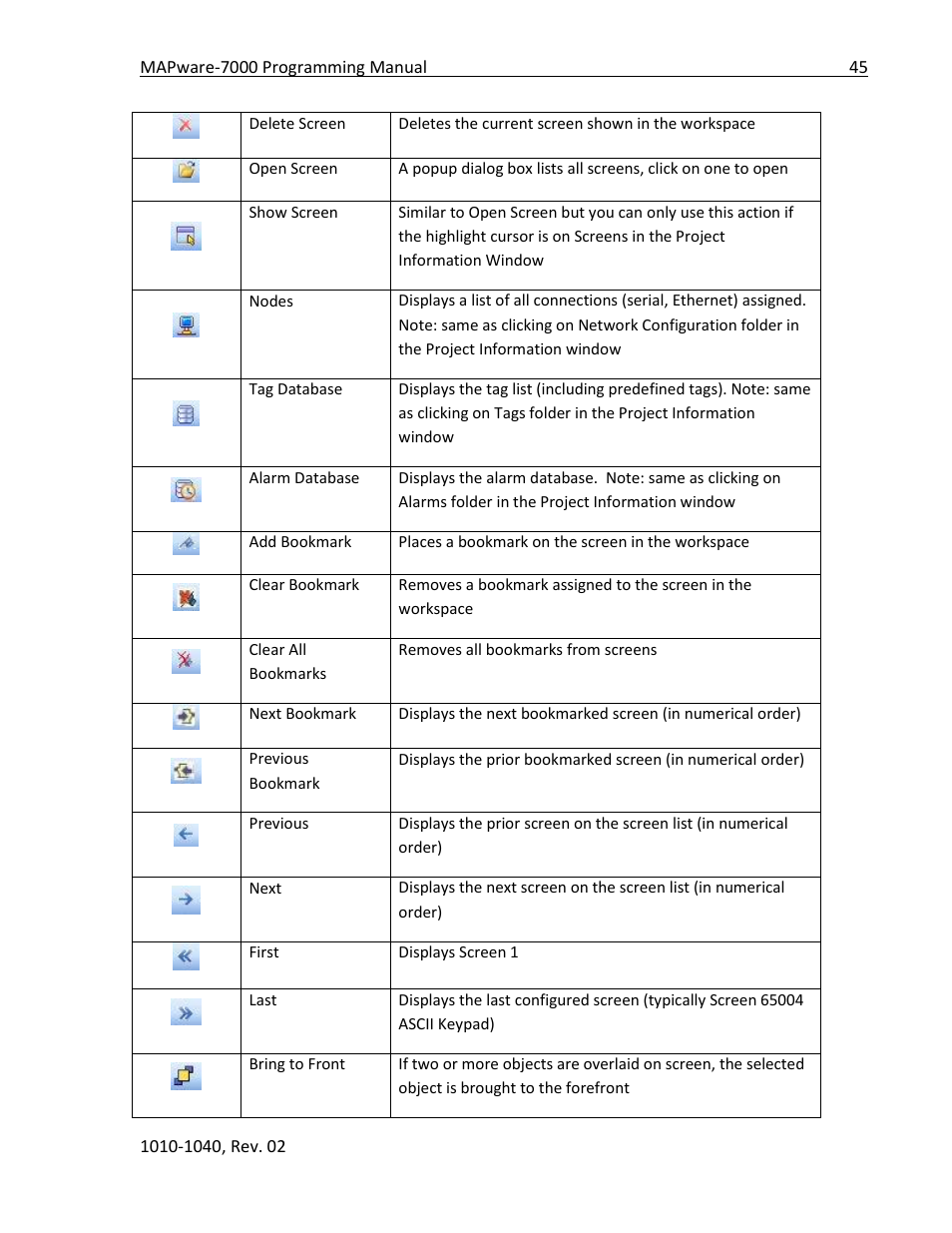 Maple Systems MAPware-7000 User Manual | Page 45 / 336