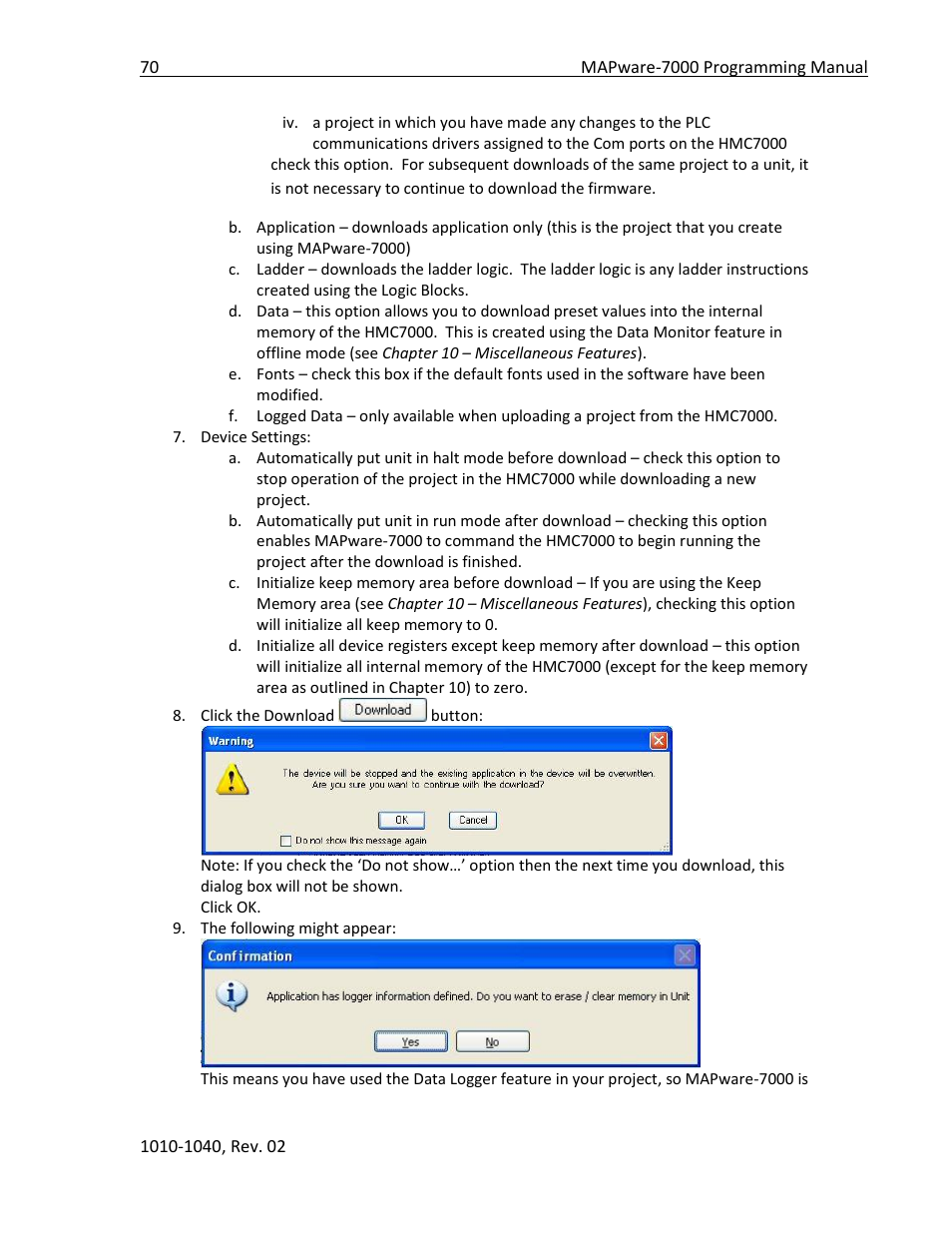 Maple Systems MAPware-7000 User Manual | Page 70 / 336