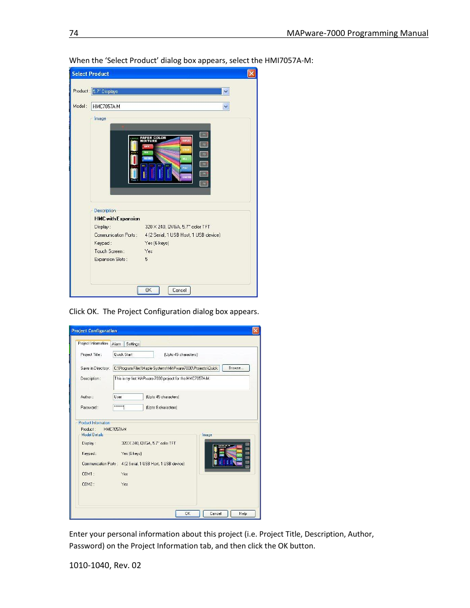 Maple Systems MAPware-7000 User Manual | Page 74 / 336