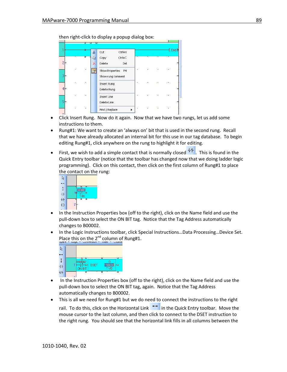 Maple Systems MAPware-7000 User Manual | Page 89 / 336