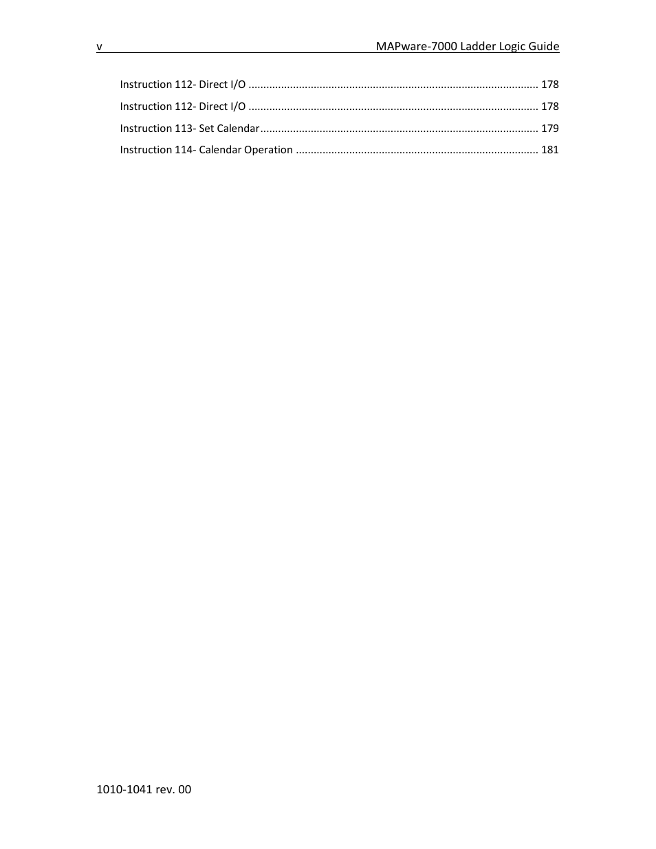 Maple Systems MAPware-7000 User Manual | Page 7 / 190