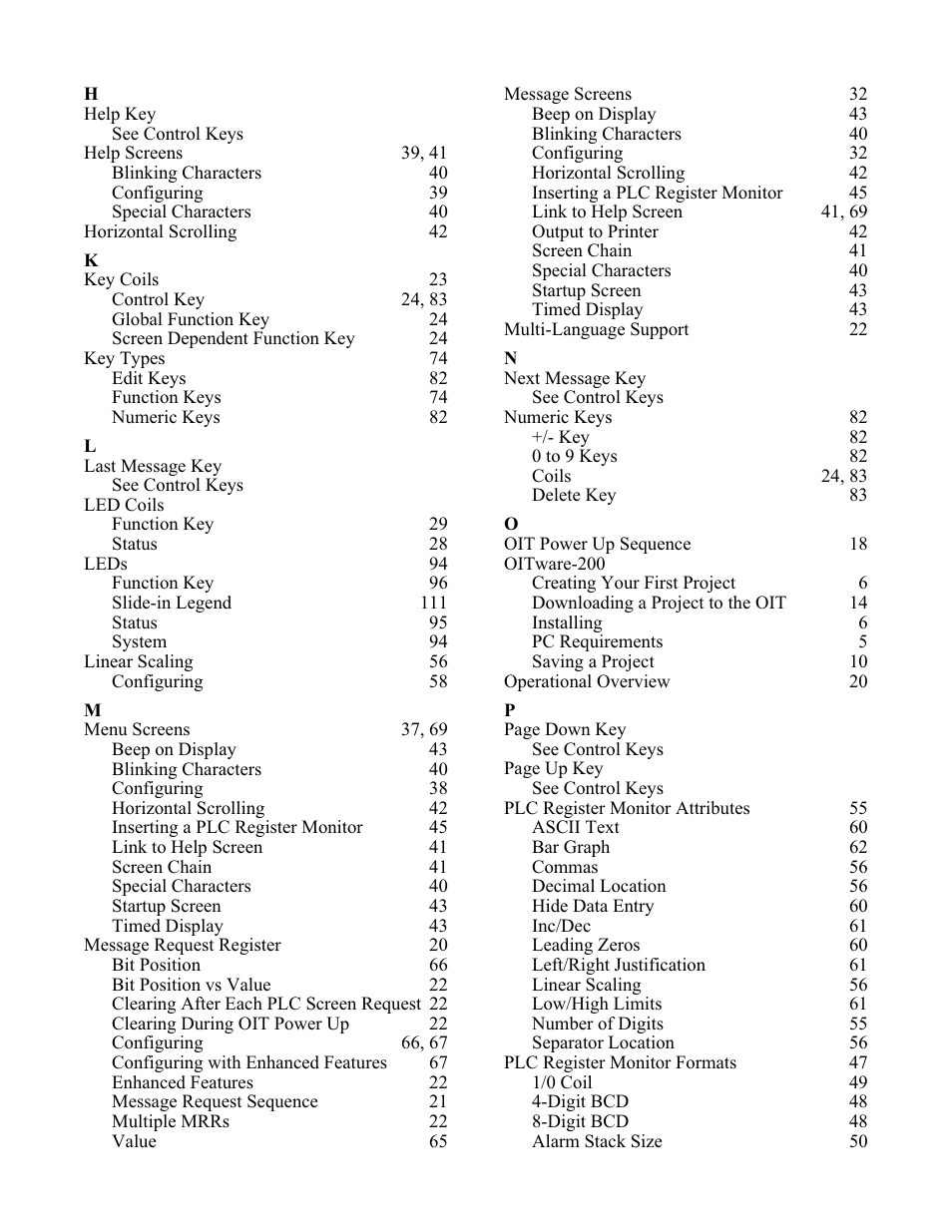 Maple Systems OIT Family User Manual | Page 126 / 127