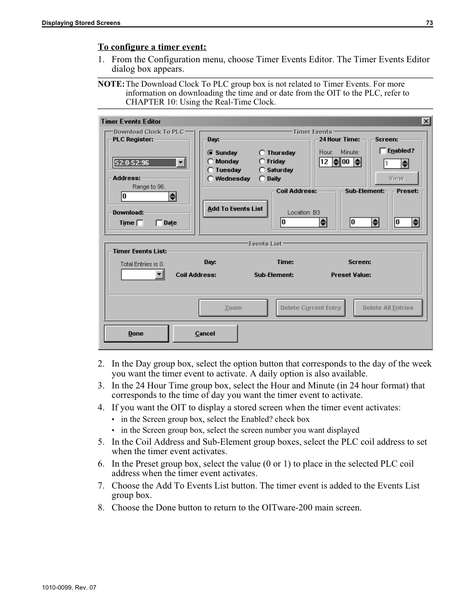 Configuring 73 | Maple Systems OIT Family User Manual | Page 73 / 127