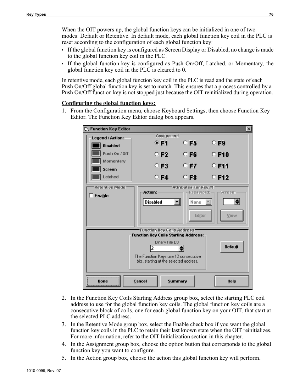 Configuring 76 | Maple Systems OIT Family User Manual | Page 76 / 127