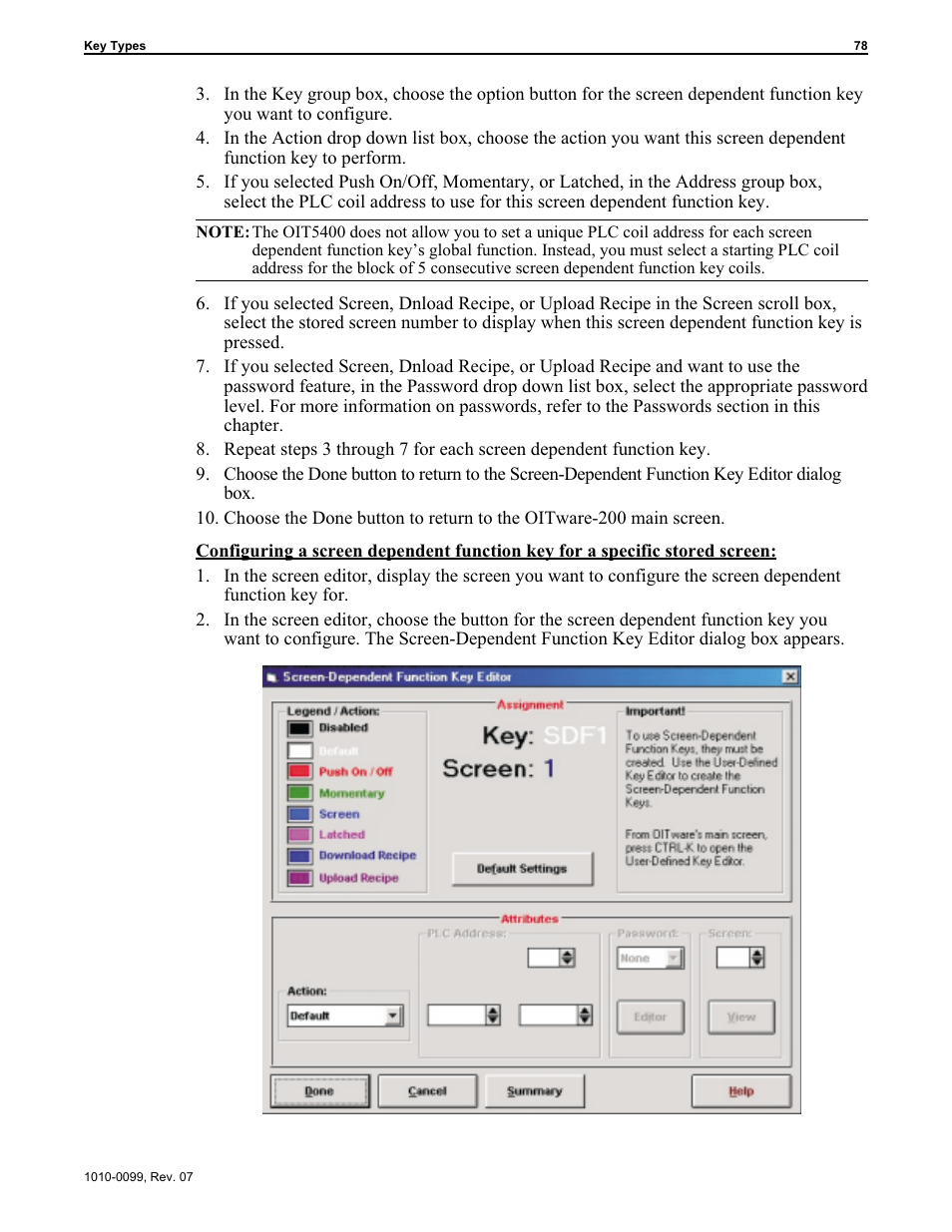 Configuring 78 | Maple Systems OIT Family User Manual | Page 78 / 127