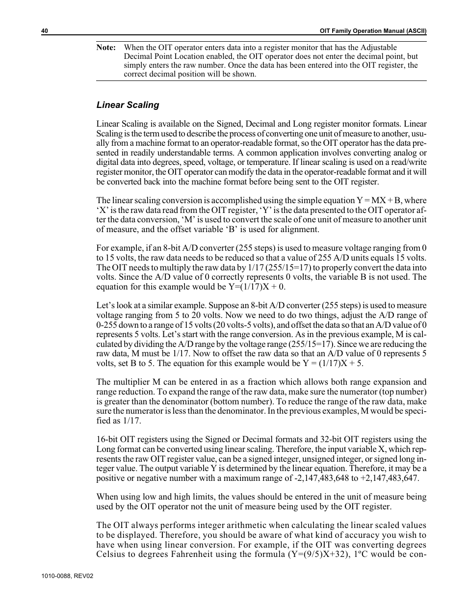 Maple Systems OIT Family (ASCII) User Manual | Page 41 / 61