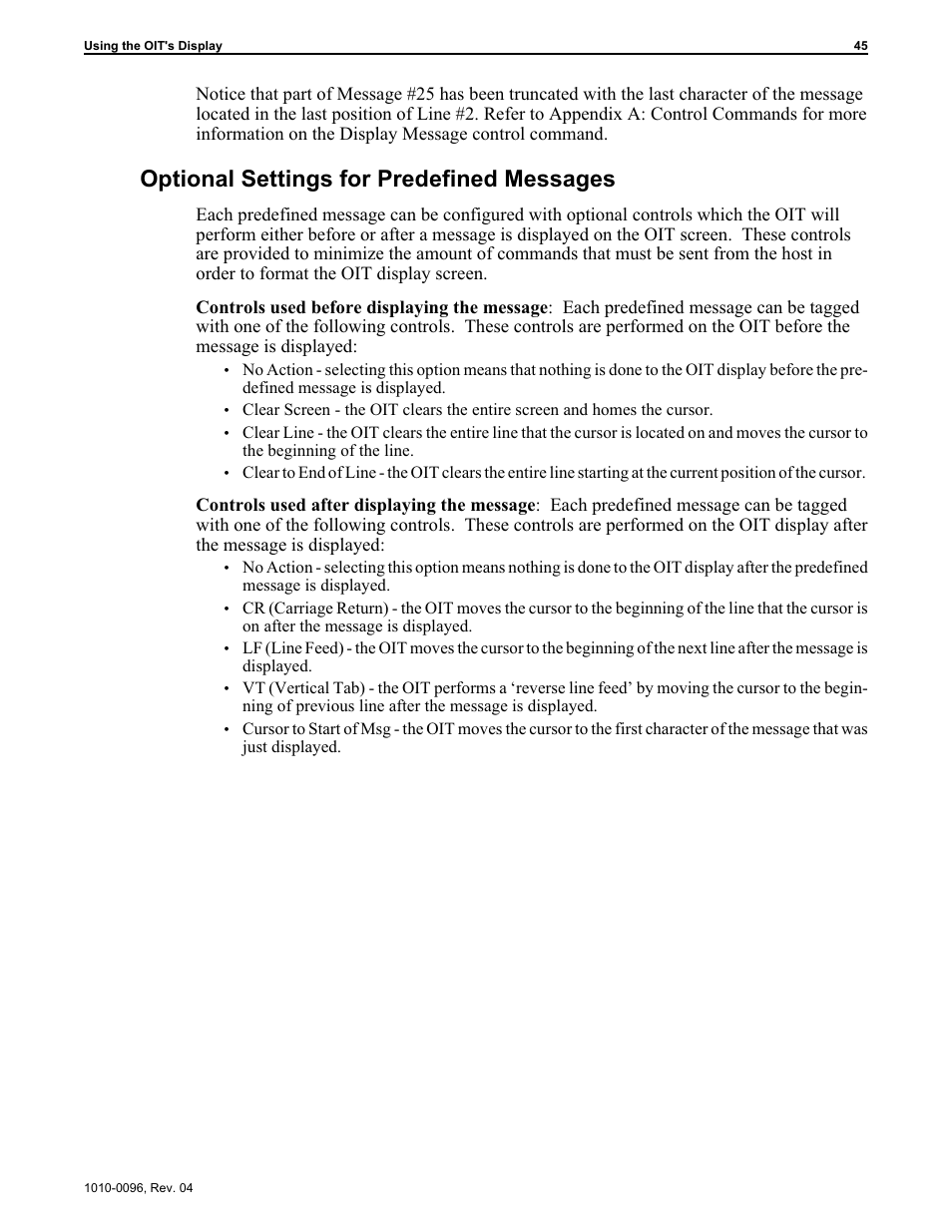 Optional settings for predefined messages | Maple Systems STEPware-100 User Manual | Page 48 / 93