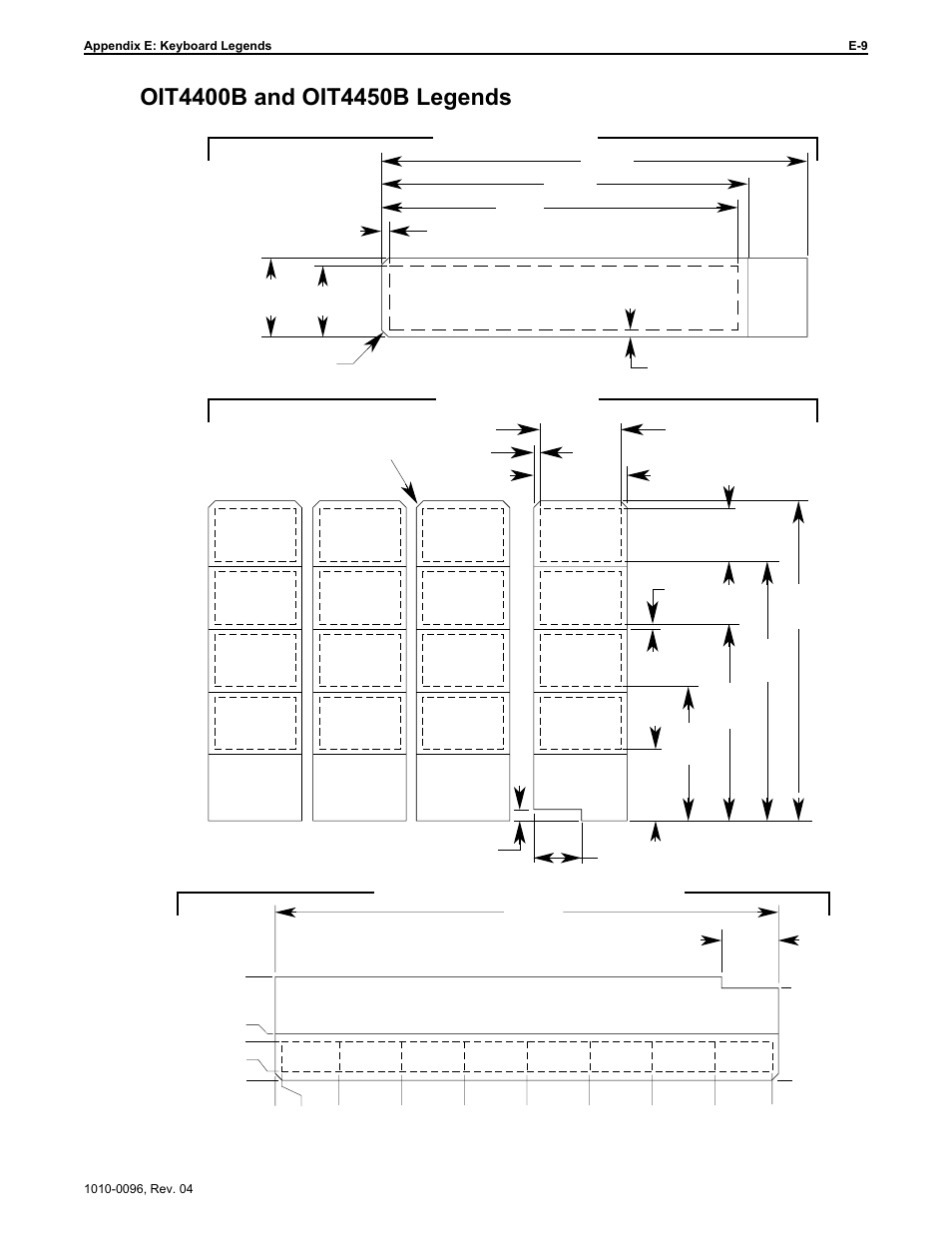 Status leds: oit4450b only, Function keys, Logo/product id | Maple Systems STEPware-100 User Manual | Page 86 / 93
