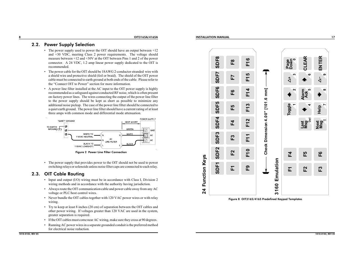 Maple Systems OIT4165A User Manual | Page 8 / 12
