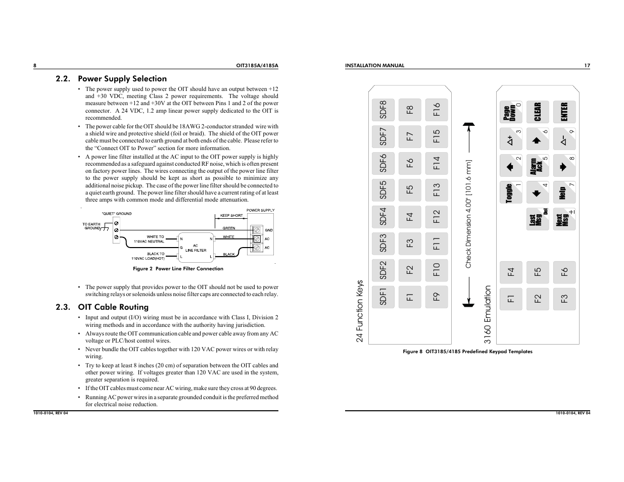Maple Systems OIT4185A User Manual | Page 8 / 12