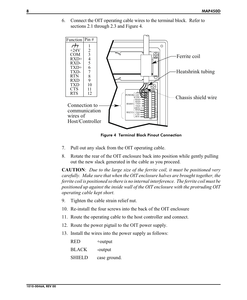 Maple Systems MAP450D User Manual | Page 8 / 20